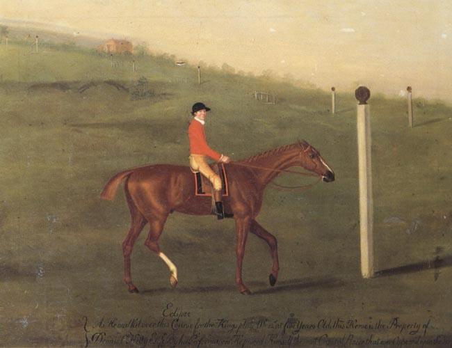 Francis Sartorius 'Eclipse' with Jockey up walking the Course for the King's Plate 1776 China oil painting art